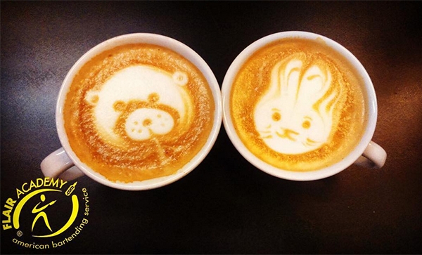 Cappuccini decorati latte art